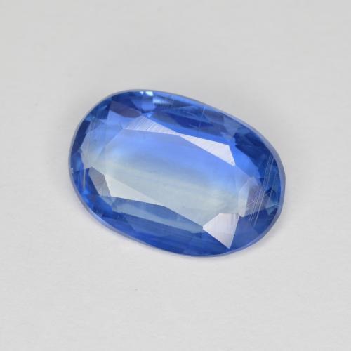 Cianita azul natural de 2,24 ct, corte óvalo, VS-SI