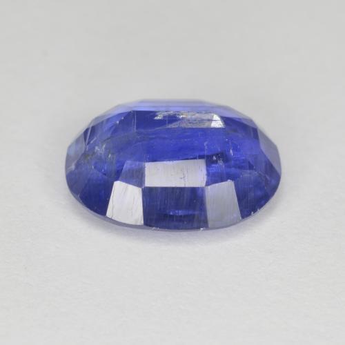 Cianita Azul violeta intenso natural de 3.05 ct, Corte Óvalo, SI