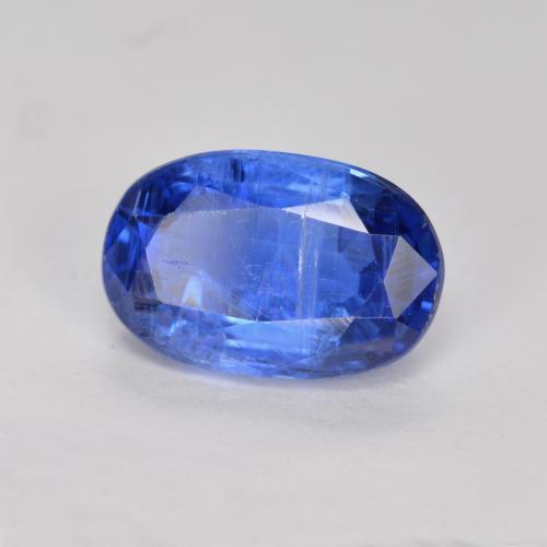 Cianita azul natural de 2,79 ct, corte óvalo, SI