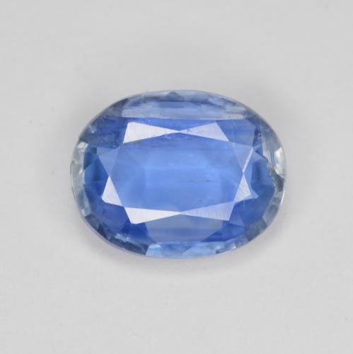 Cianita azul natural de 2,71 ct, corte óvalo, VS-SI