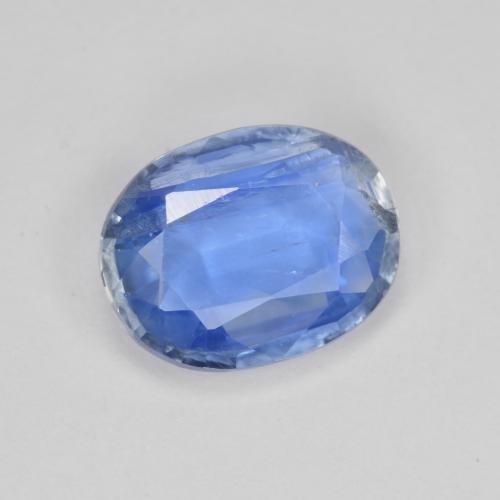 Cianita azul natural de 2,71 ct, corte óvalo, VS-SI