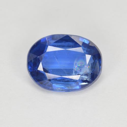 Cianita azul natural de 2,24 ct, corte óvalo, SI
