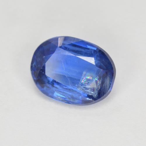 Cianita azul natural de 2,24 ct, corte óvalo, SI