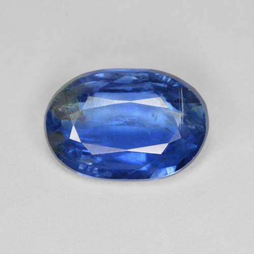 Cianita Azul oscuro natural de 4.31 ct, Corte Óvalo, SI
