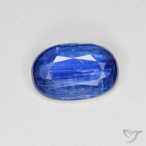 2.31ct Natural Azul marino cianita, Ovalada, SI