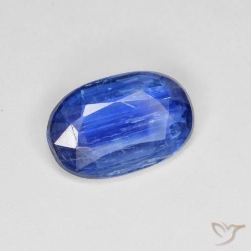 Cianita Azul marino natural de 2.31 ct, Ovalada, SI