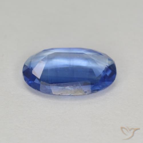 Cianita Azul oscuro natural de 2.71 ct, Corte Óvalo, SI-I1