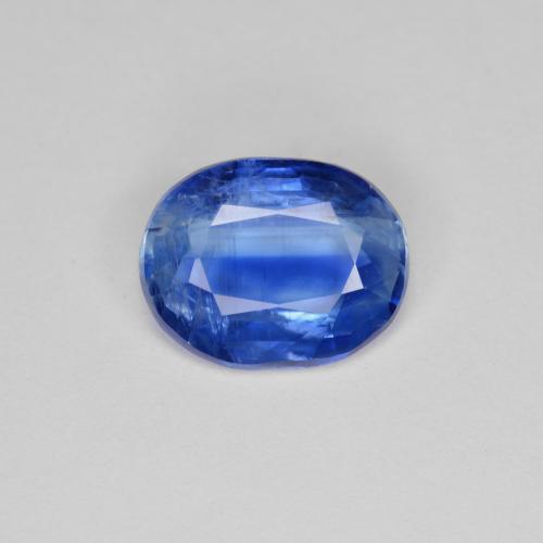 Cianita Azul oscuro natural de 2.93 ct, Corte Óvalo, SI