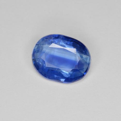 Cianita Azul oscuro natural de 2.93 ct, Corte Óvalo, SI