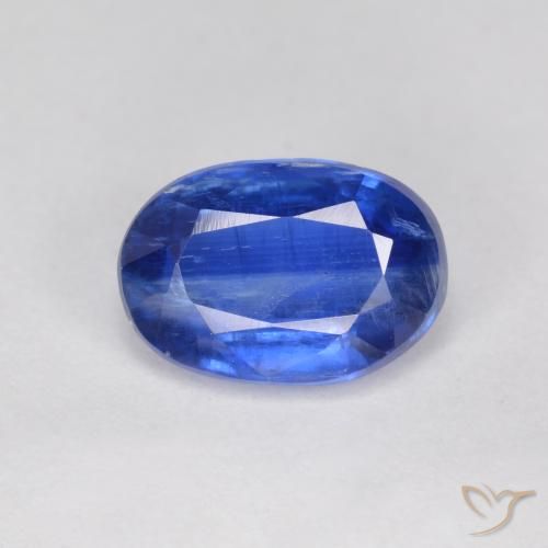 Cianita Azul marino natural de 2.21 ct, Corte Óvalo, SI