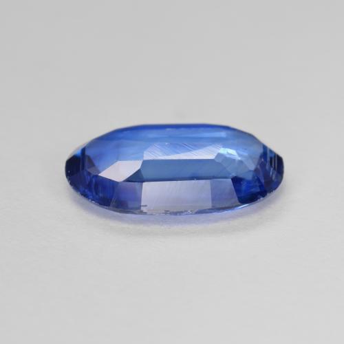Cianita azul natural de 3,04 ct, corte óvalo, VS-SI