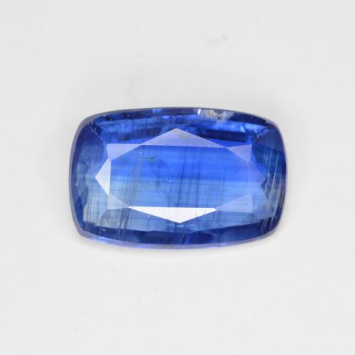 Cianita Azul oscuro natural de 3.75 ct, Corte Cojín, SI