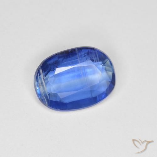 Cianita Azul marino natural de 2.25 ct, Ovalada, SI
