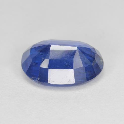 Cianita azul natural de 4,46 ct, corte óvalo, SI