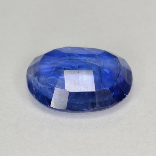 Cianita Azul claro natural de 5.18 ct, Corte Óvalo, SI-I1