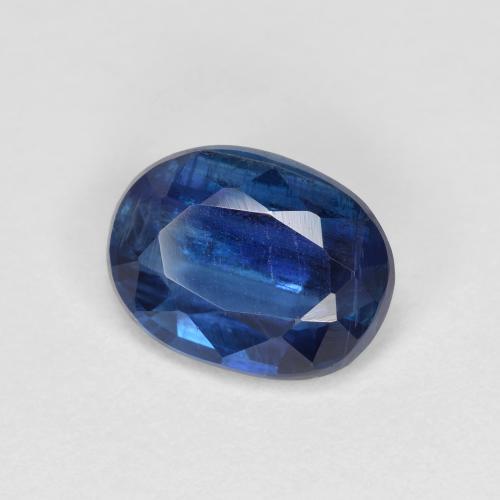 Cianita azul natural de 1,49 ct, corte óvalo, VS-SI