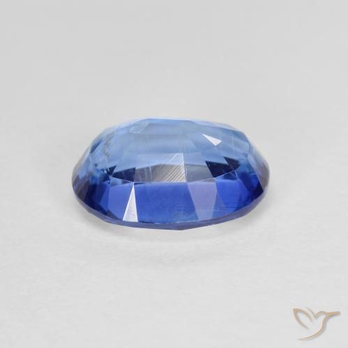 Cianita Azul azur intenso natural de 1.65 ct, Ovalada, VS-SI