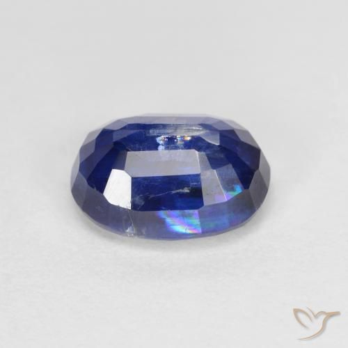 Cianita Azul real natural de 2.04 ct, Ovalada, VS-SI