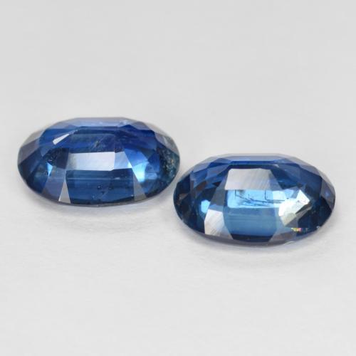 Gemas de cianita azul natural de 2,95 ct, corte óvalo, VS-SI