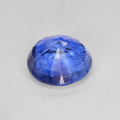 Cianita Celeste natural de 1.71 ct, Corte Redondo, SI