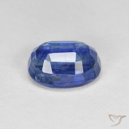 Cianita Azul oscuro natural de 2.02 ct, Ovalada, SI