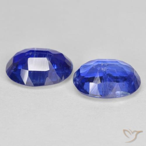 Gemas de Cianita Top Blue natural de 2.98 ct, Ovalada, SI