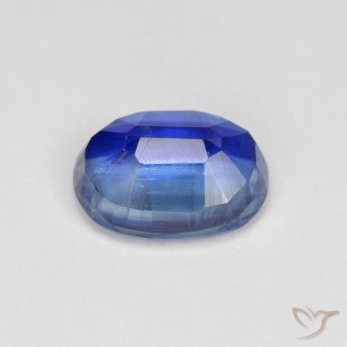 Cianita Azul marino natural de 1.76 ct, Ovalada, VS-SI