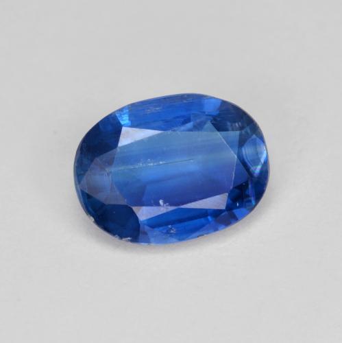Cianita Azul oscuro natural de 1.55 ct, Corte Óvalo, VS-SI