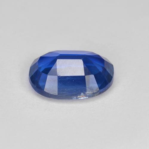 Cianita Azul oscuro natural de 1.55 ct, Corte Óvalo, VS-SI