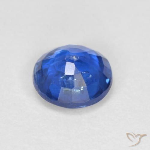 Cianita Azul egipcio natural de 1.07 ct, Redondo, VS-SI