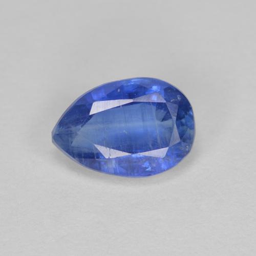 Cianita azul natural de 0,94 ct, en forma de pera, SI