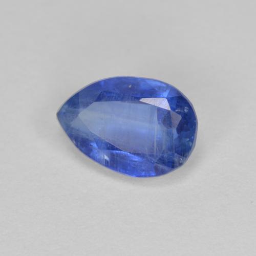 Cianita azul natural de 0,94 ct, en forma de pera, SI