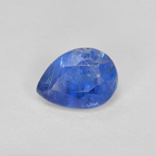 Cianita azul natural de 0,96 ct, en forma de pera, SI