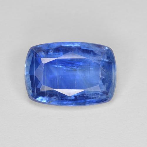 Cianita azul natural de 3,02 ct, corte cojín, SI