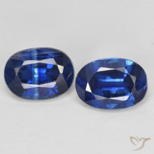 2.07ctw Natural Azul egipcio cianita, Ovalada, SI