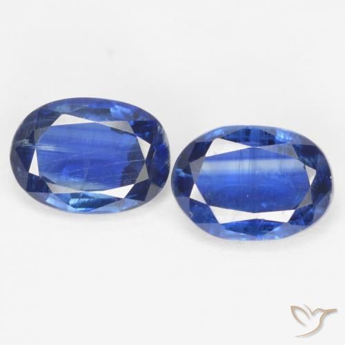 2.08ctw Natural Azul egipcio cianita, Ovalada, SI