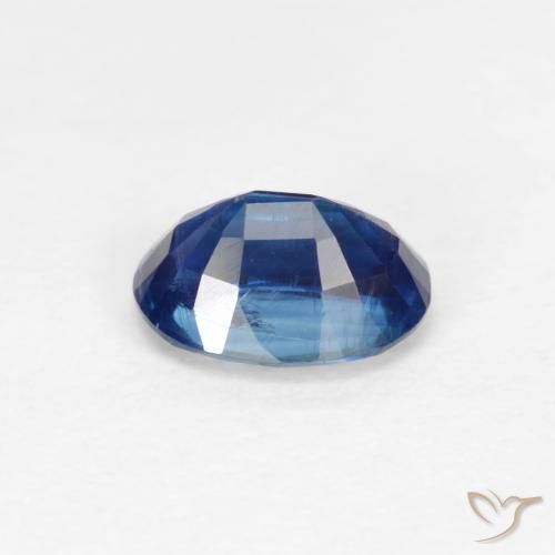 Cianita Azul marino natural de 0.97 ct, Ovalada, VS