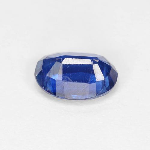 Cianita azul natural de 1,05 ct, corte óvalo, VS