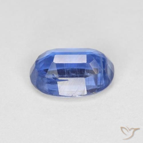 Cianita Azul marino natural de 1.10 ct, Ovalada, VS-SI