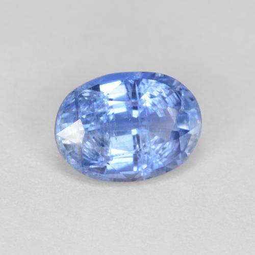 Cianita azul natural de 1,07 ct, corte óvalo, VS-SI