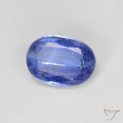 Cianita Azul natural de 1.08 ct, Ovalada, VS