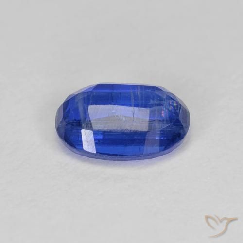 Cianita Azul oscuro natural de 1.06 ct, Ovalada, SI