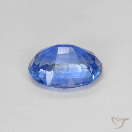 Cianita azul natural de 1,60 ct, corte óvalo, VS-SI