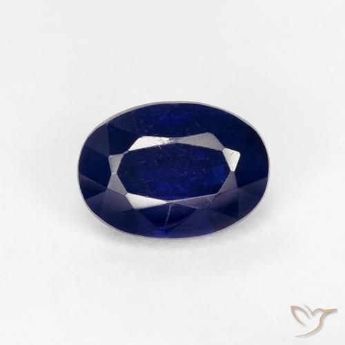 1.12ct Natural Azul muy intenso cianita, Ovalada, VS-SI