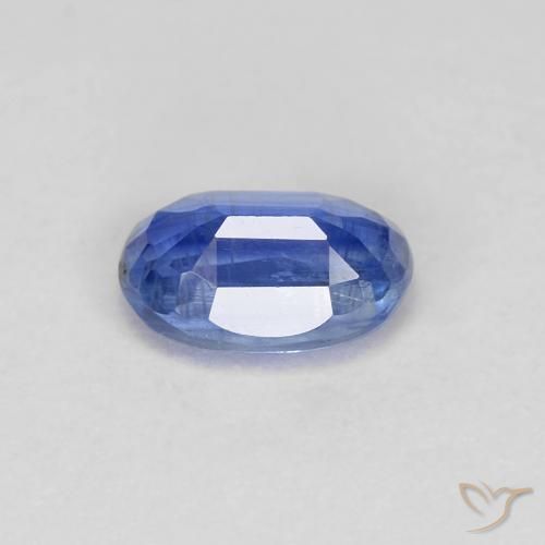 Cianita Azul azur intenso natural de 0.98 ct, Ovalada, VS-SI