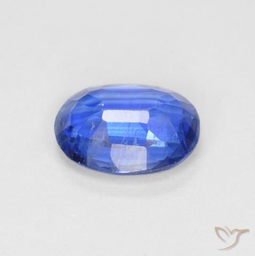 Cianita Azul claro natural de 1.52 ct, Ovalada, VS-SI