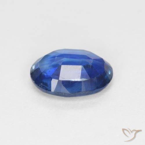 Cianita Azul marino natural de 1.45 ct, Ovalada, VS-SI