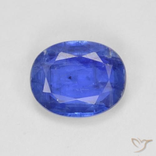 Cianita Azul claro natural de 3.08 ct, Corte Óvalo, SI