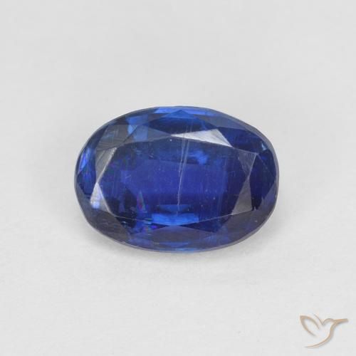 1.06ct Natural Azul marino cianita, Ovalada, VS, Photo A