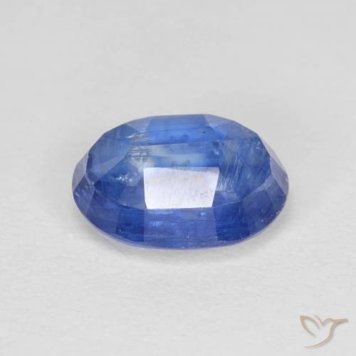 Cianita Azul egipcio natural de 2.95 ct, Ovalada, VS-SI